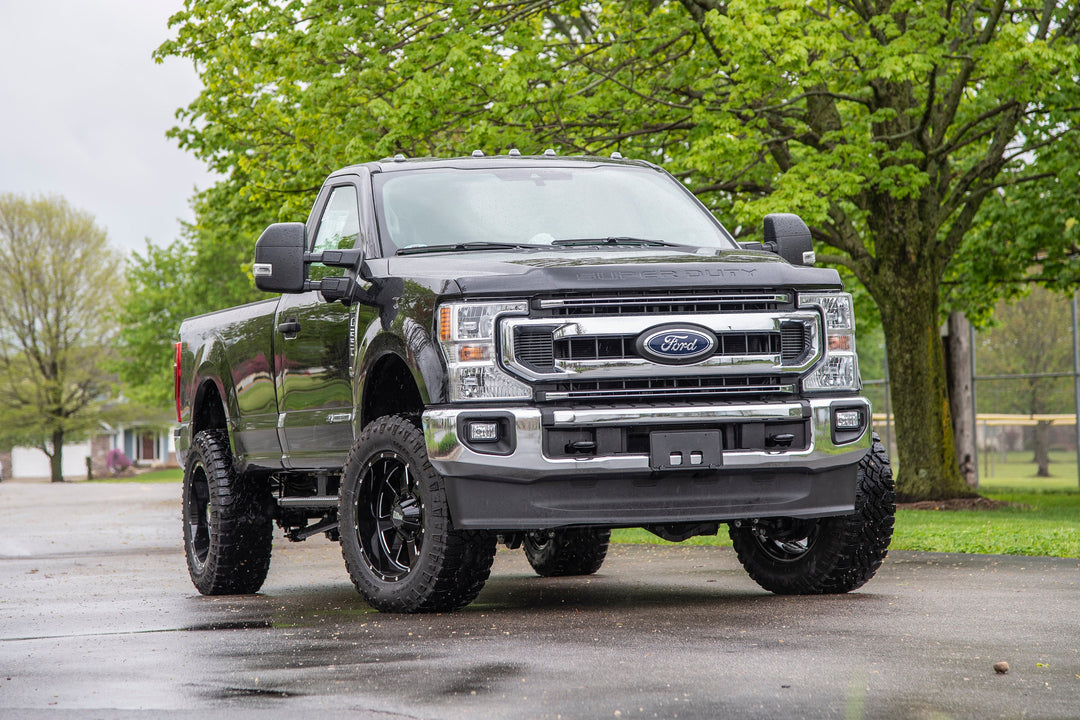 BDS Suspension 1-2 Inch Leveling Kit Performance Spring Ford F250/F350 Super Duty (1 Inch Lift: 17-19) (2 Inch Lift: 20-26) 4WD Diesel &amp; Gas
