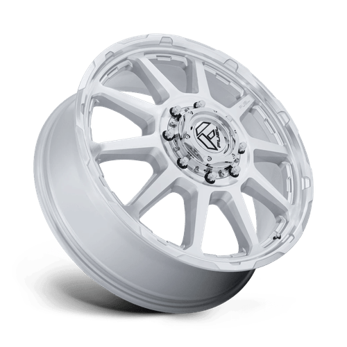 Fuel Off-Road CIRCUIT DUALLY Gloss Silver w/ Machined Face