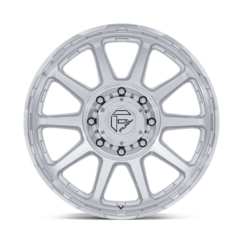 Fuel Off-Road CIRCUIT DUALLY Gloss Silver w/ Machined Face