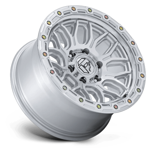 Fuel Off-Road SURGE Gloss Silver w/ Machined Face