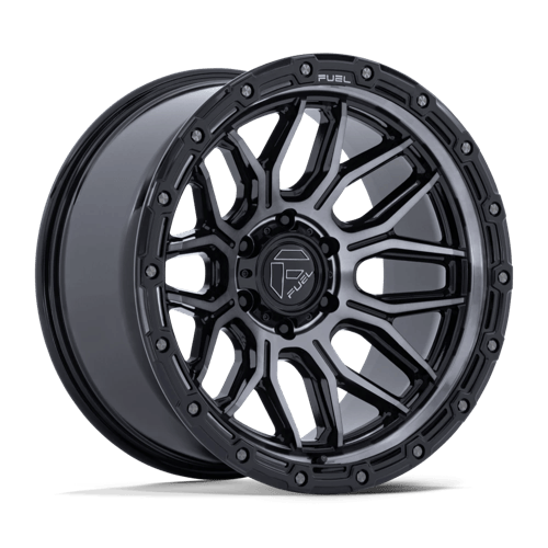 Fuel Off-Road SURGE Gloss Black Machined w/ GTCC