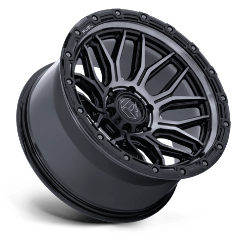 Fuel Off-Road SURGE Gloss Black Machined w/ GTCC