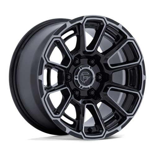 Fuel Off-Road FOXHOUND Gloss Black Dark Tinted Clear