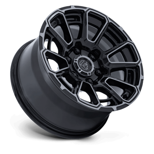 Fuel Off-Road FOXHOUND Gloss Black Dark Tinted Clear