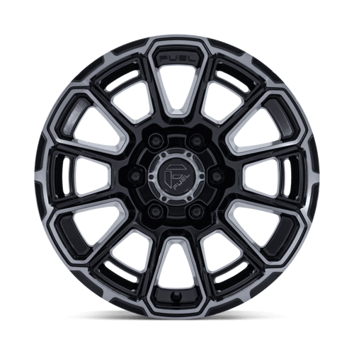 Fuel Off-Road FOXHOUND Gloss Black Dark Tinted Clear