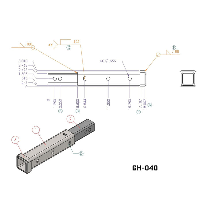 Gen Y Hitch Hitch Extender