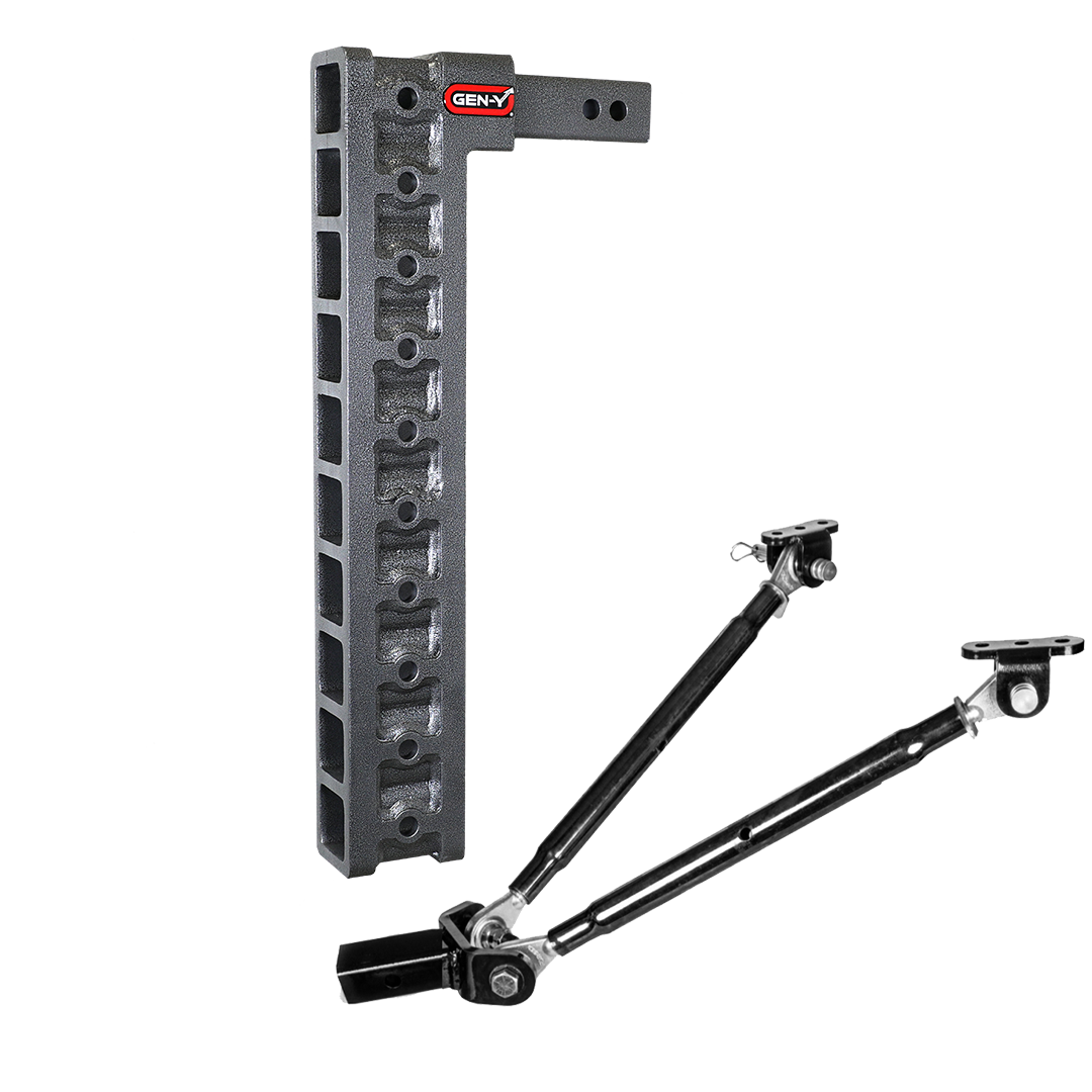 Gen Y Hitch MEGA-DUTY 10K Drop Hitch - 2 Inch Shank