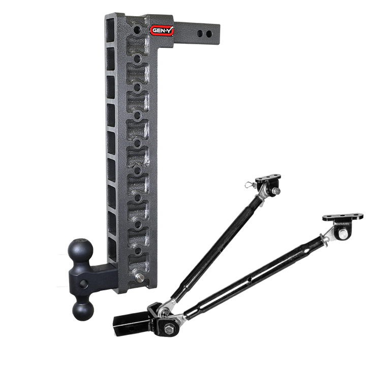 Gen Y Hitch MEGA-DUTY 10K Drop Hitch - 2 Inch Shank
