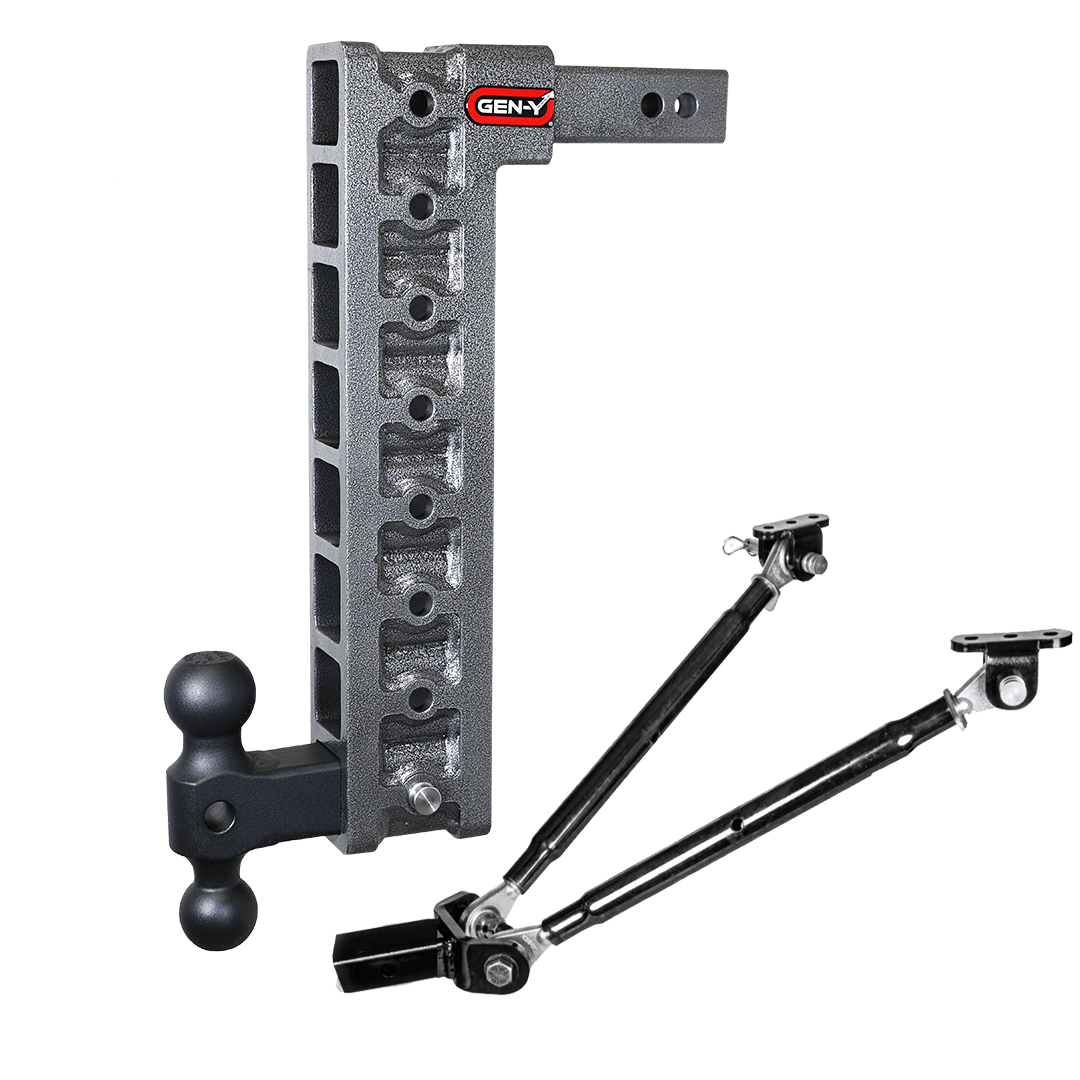 Gen Y Hitch MEGA-DUTY 10K Drop Hitch - 2 Inch Shank