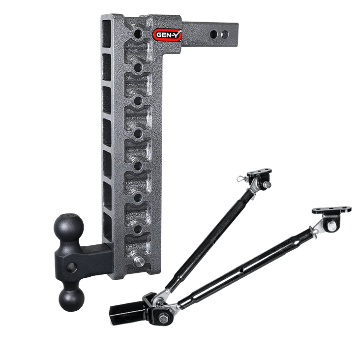 Gen Y Hitch MEGA-DUTY 10K Drop Hitch - 2 Inch Shank