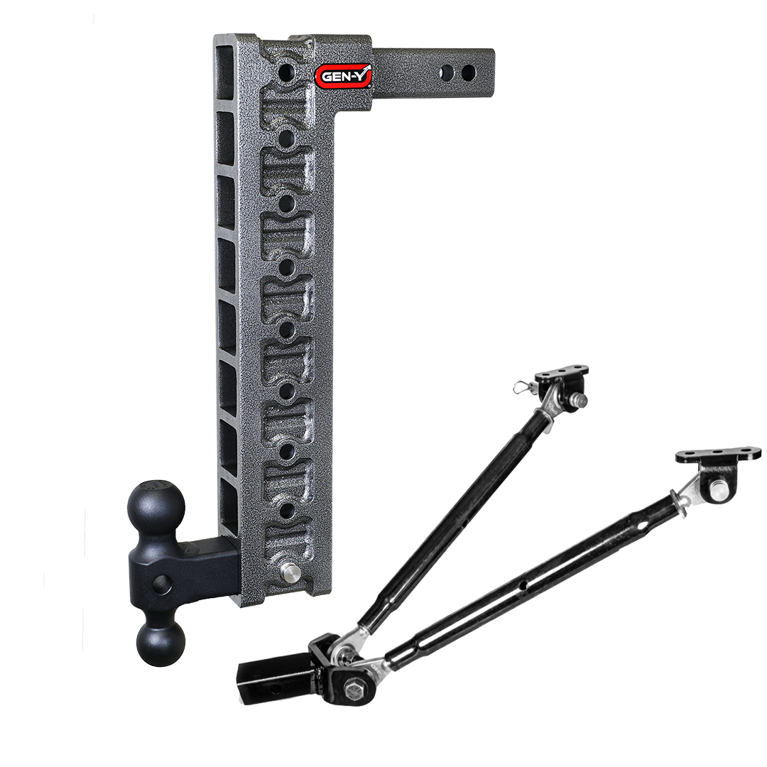 Gen Y Hitch MEGA-DUTY 10K Drop Hitch - 2 Inch Shank