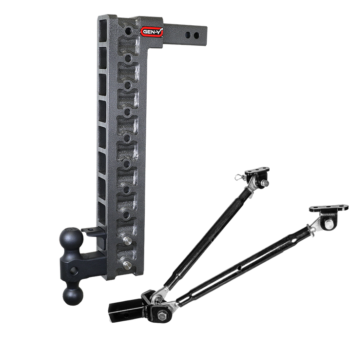 Gen Y Hitch MEGA-DUTY 10K Drop Hitch - 2 Inch Shank