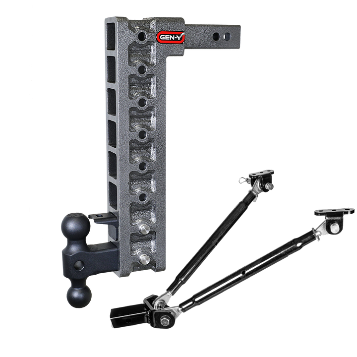 Gen Y Hitch MEGA-DUTY 10K Drop Hitch - 2 Inch Shank