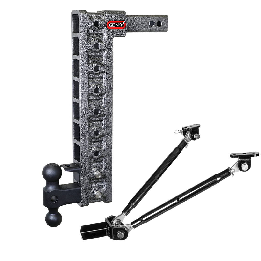 Gen Y Hitch MEGA-DUTY 10K Drop Hitch - 2 Inch Shank