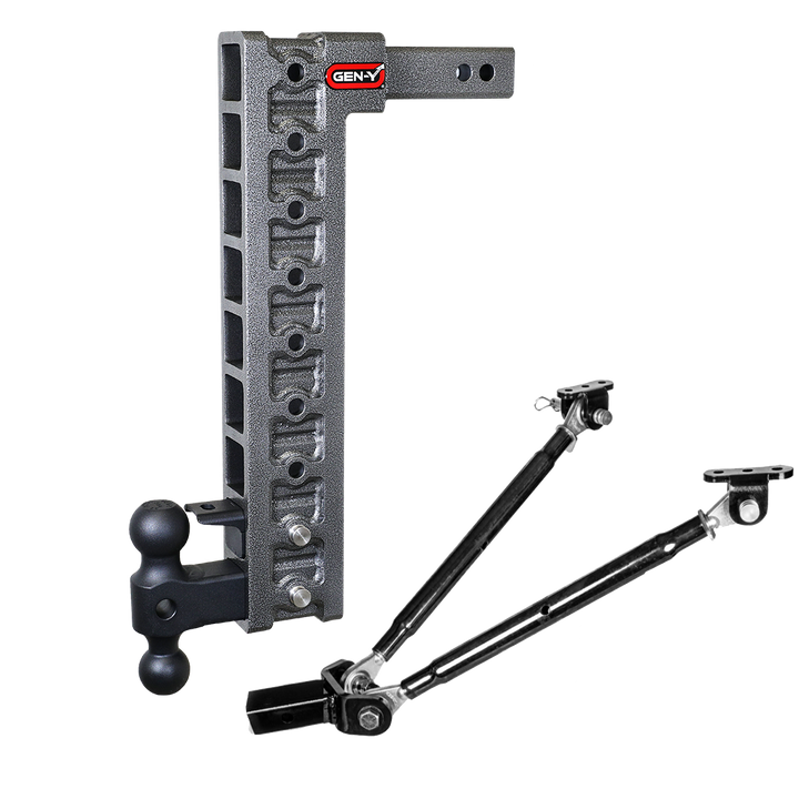 Gen Y Hitch MEGA-DUTY 10K Drop Hitch - 2 Inch Shank