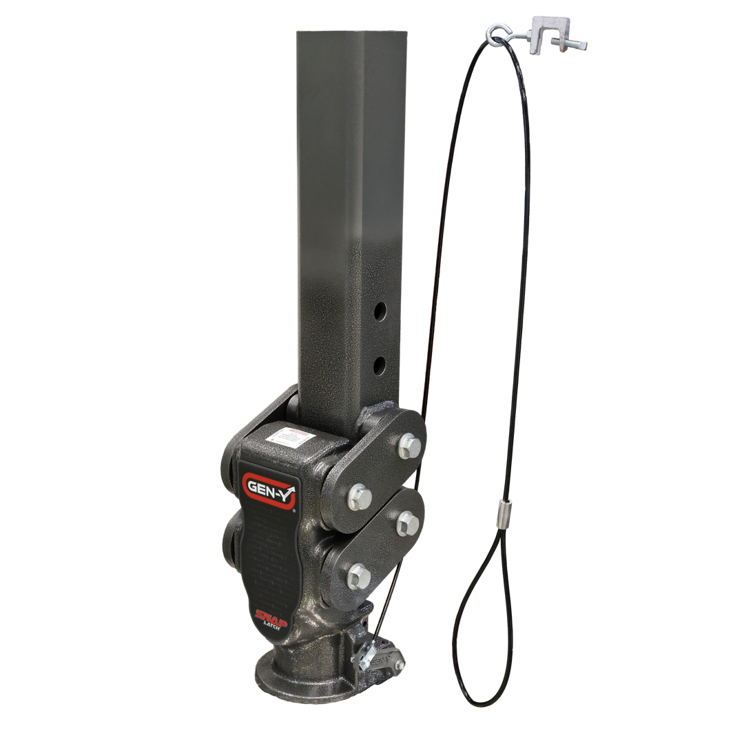 Gen Y Hitch SPARTAN (Torsion-Flex) Gooseneck Coupler with SnapLatch