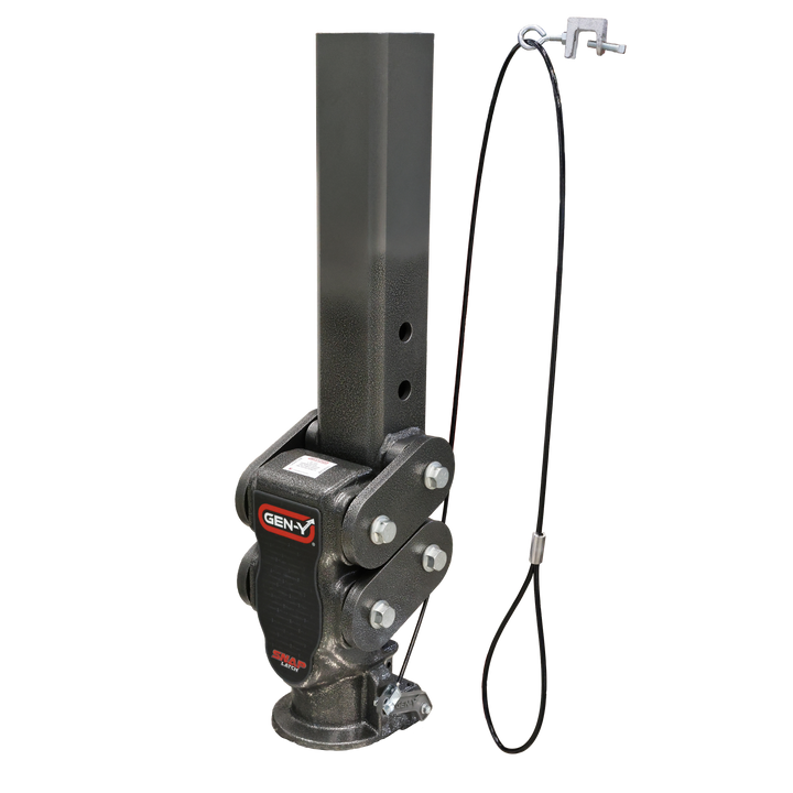 Gen Y Hitch SPARTAN (Torsion-Flex) Gooseneck Coupler with SnapLatch