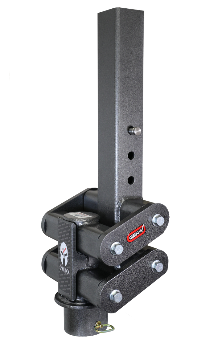 Gen Y Hitch SPARTAN (Torsion-Flex) Gooseneck Coupler with SnapLatch