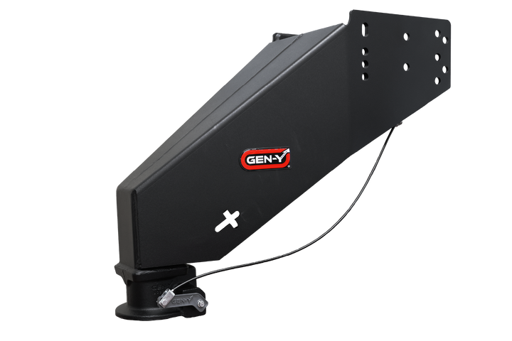 Gen Y Hitch NOMAD Fifth Wheel-to-Gooseneck Static Pin Box with SnapLatch Coupler