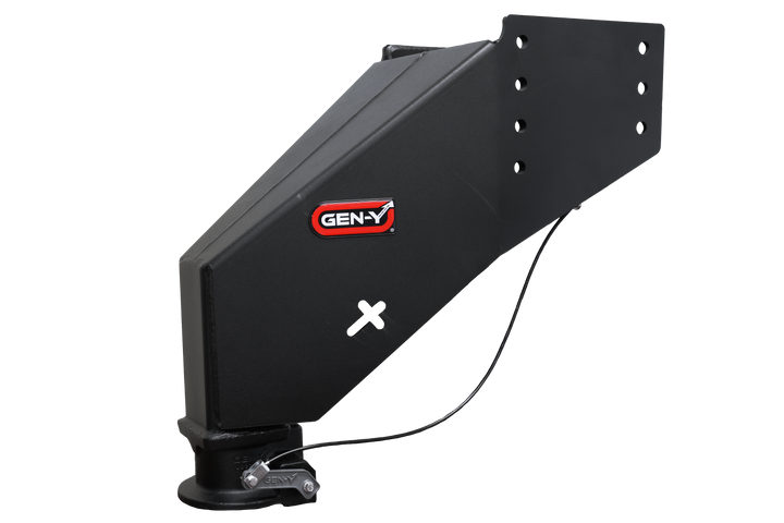 Gen Y Hitch NOMAD Fifth Wheel-to-Gooseneck Static Pin Box with SnapLatch Coupler