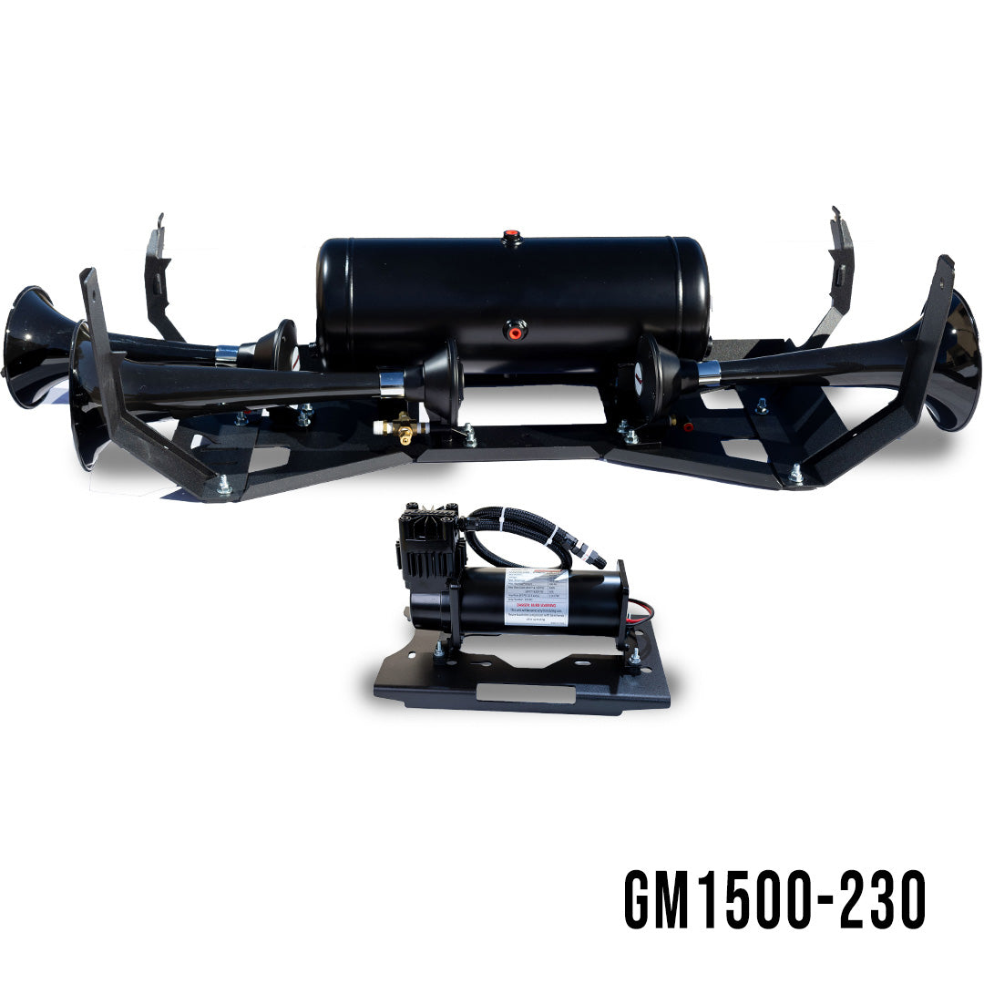Kleinn Beast 230 Train Horn & Onboard Air System - 2007-2018 Silverado & Sierra 1500 - image 1