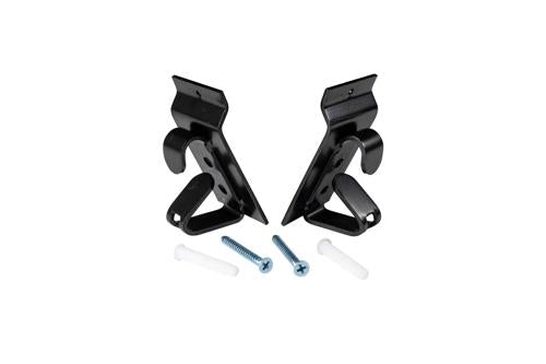 SLAT WALL WHEEL HOOK BLACK (EA)