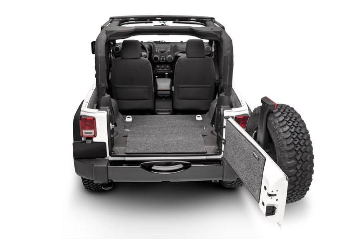 Husky Liners Guardian Comfort Jeep Liner - 2007-2010 Jeep Wrangler 2-Door Rear