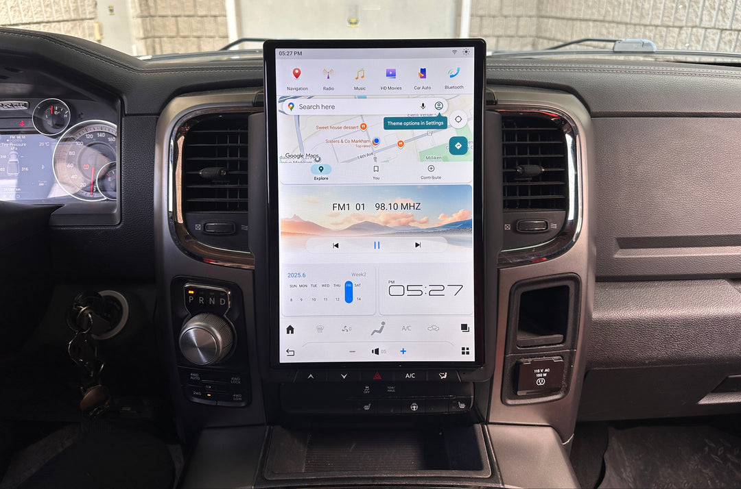 Ram 1500 Tesla Style Screen 2013-2018