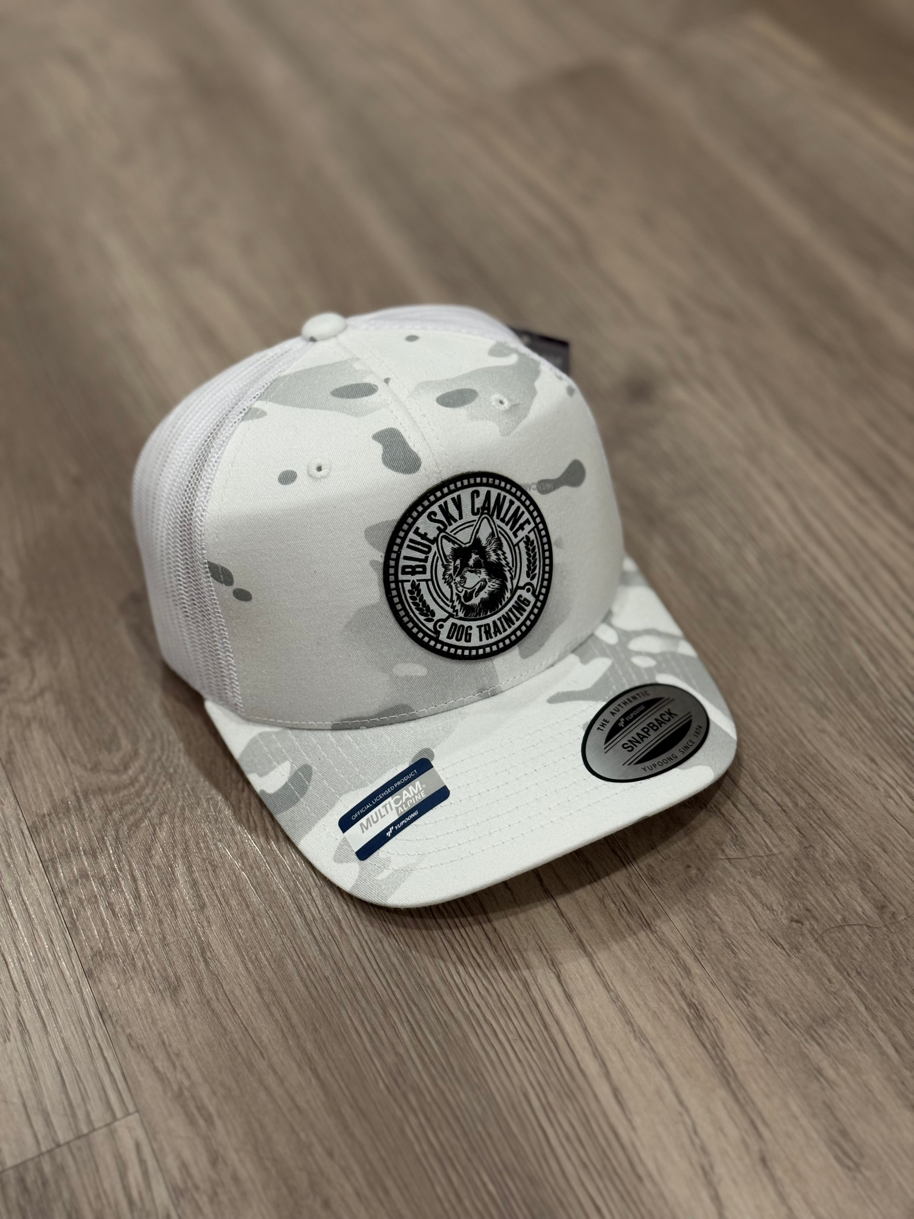 Custom Leather Patch Hat