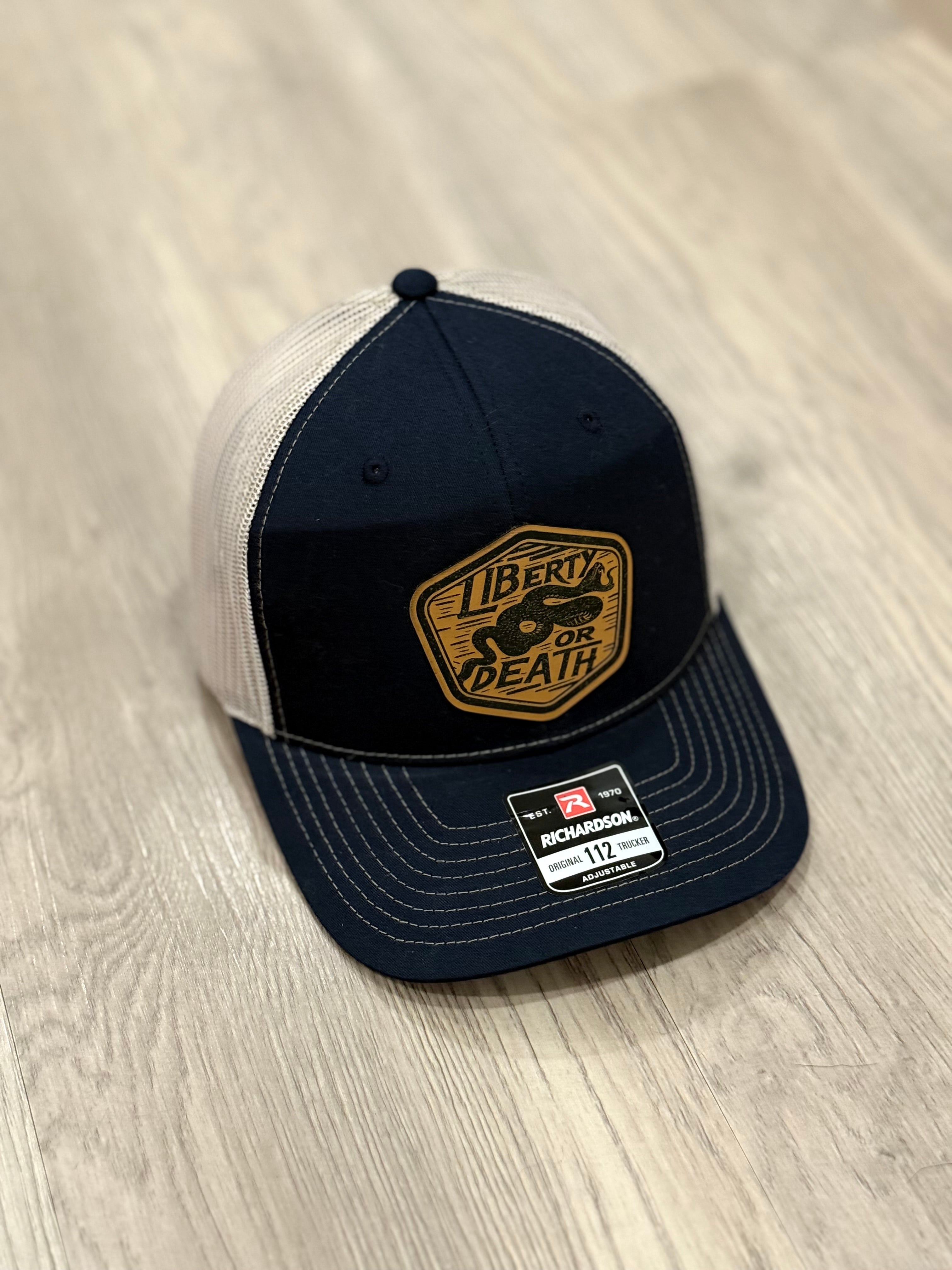Custom Leather Patch Hat