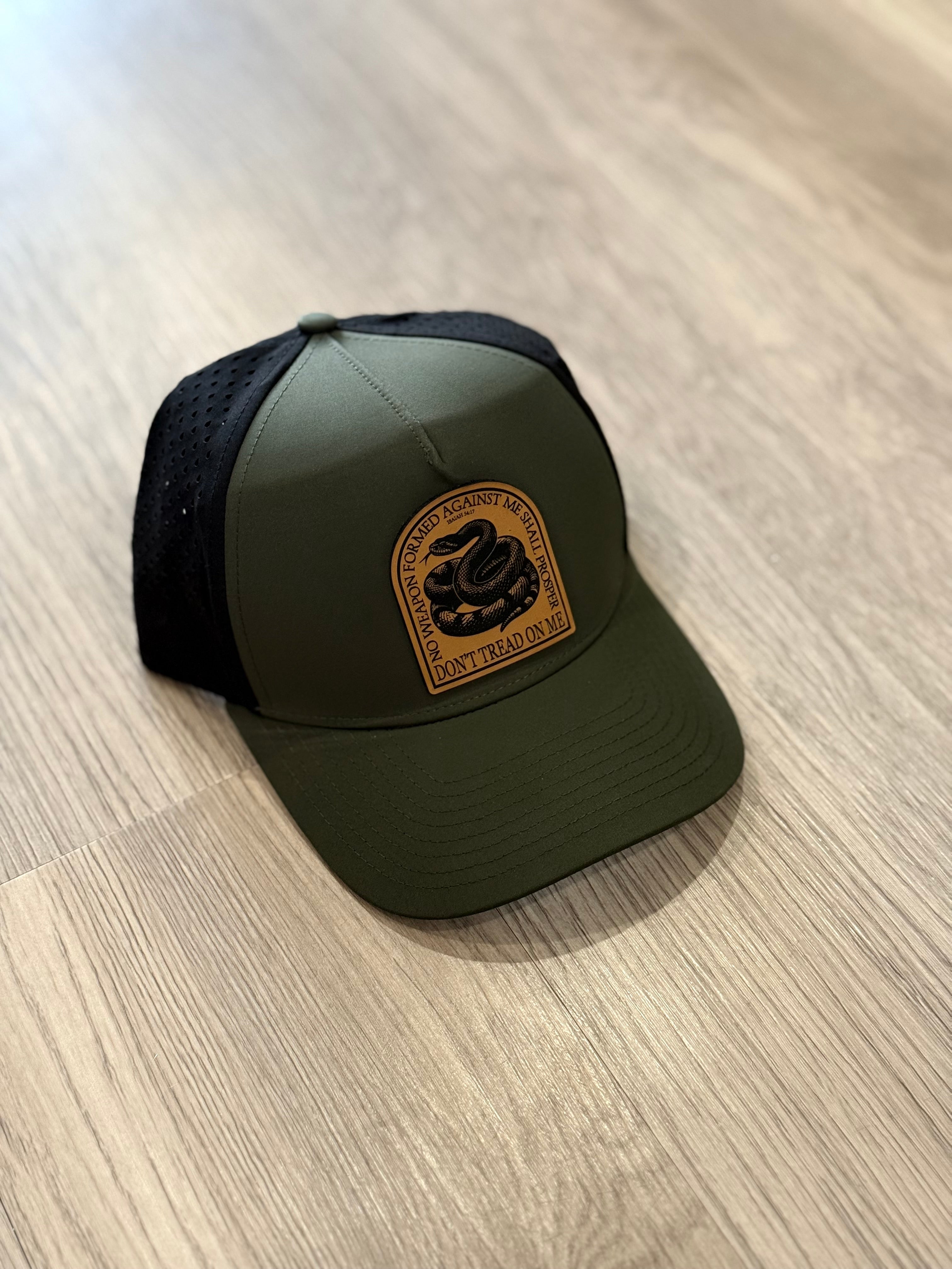 DTOM Leather Patch Hat