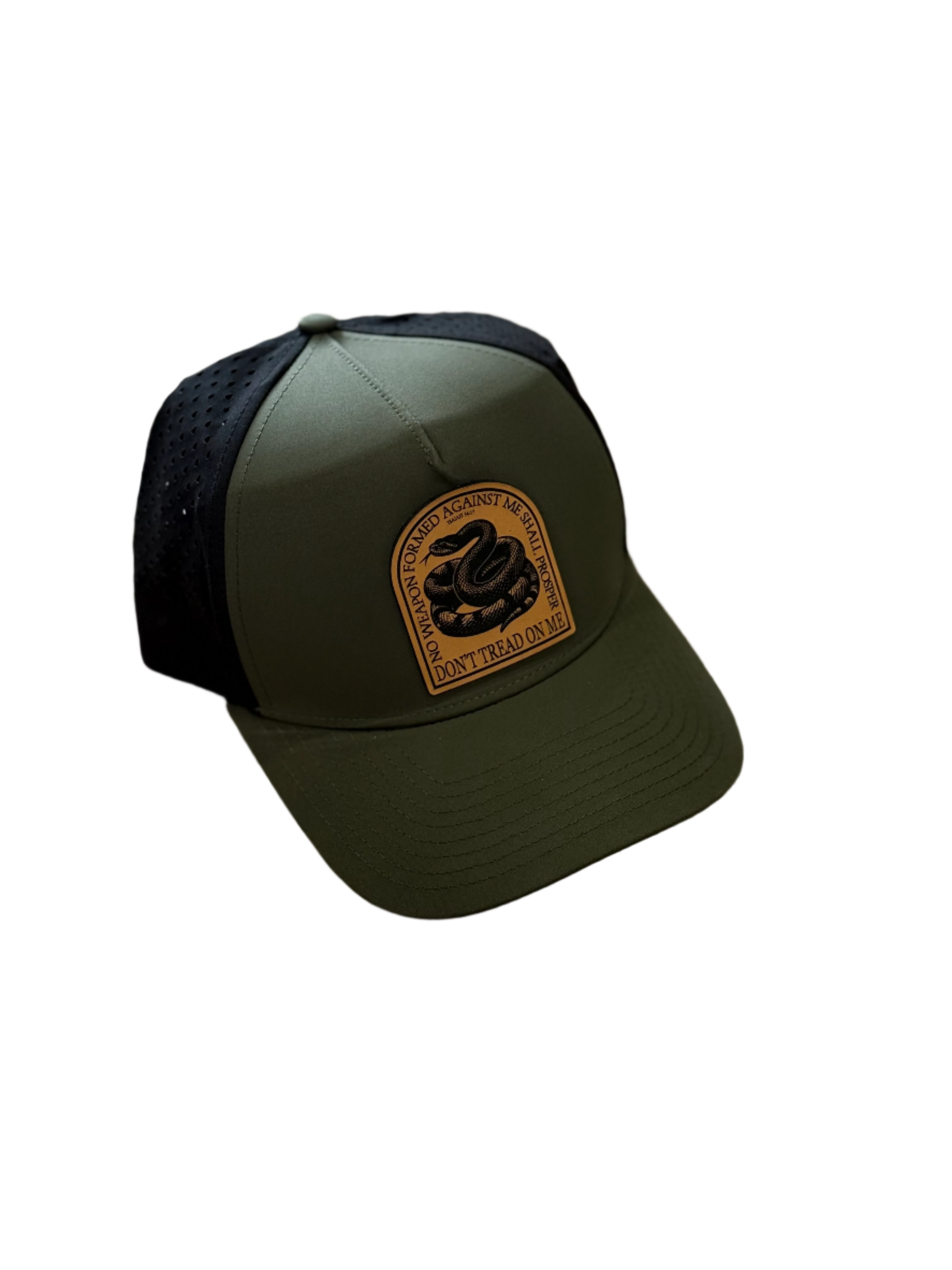 DTOM Leather Patch Hat