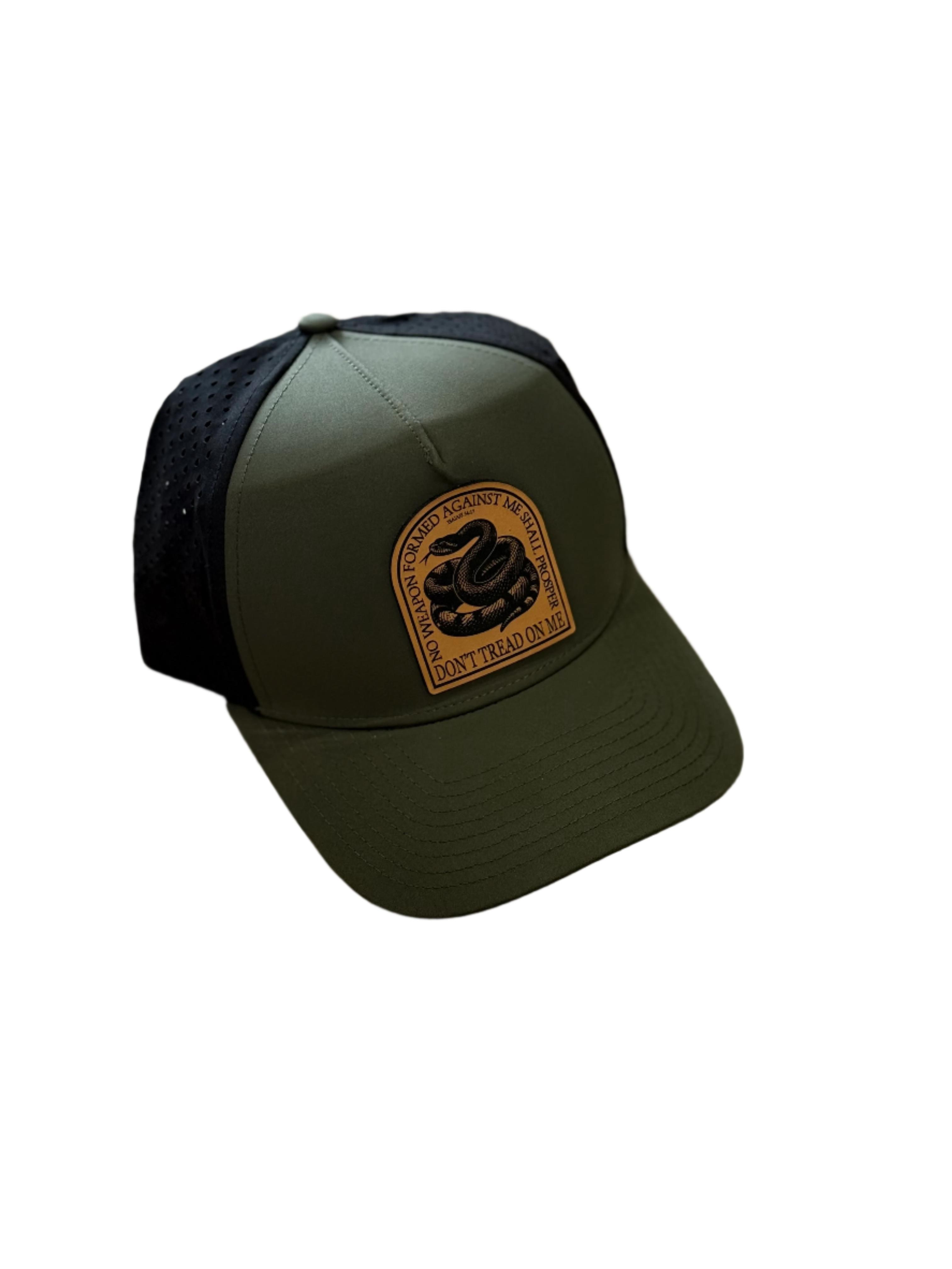 DTOM Leather Patch Hat
