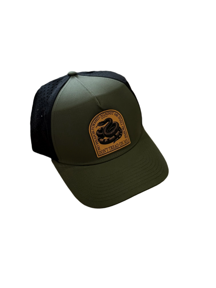 DTOM Leather Patch Hat
