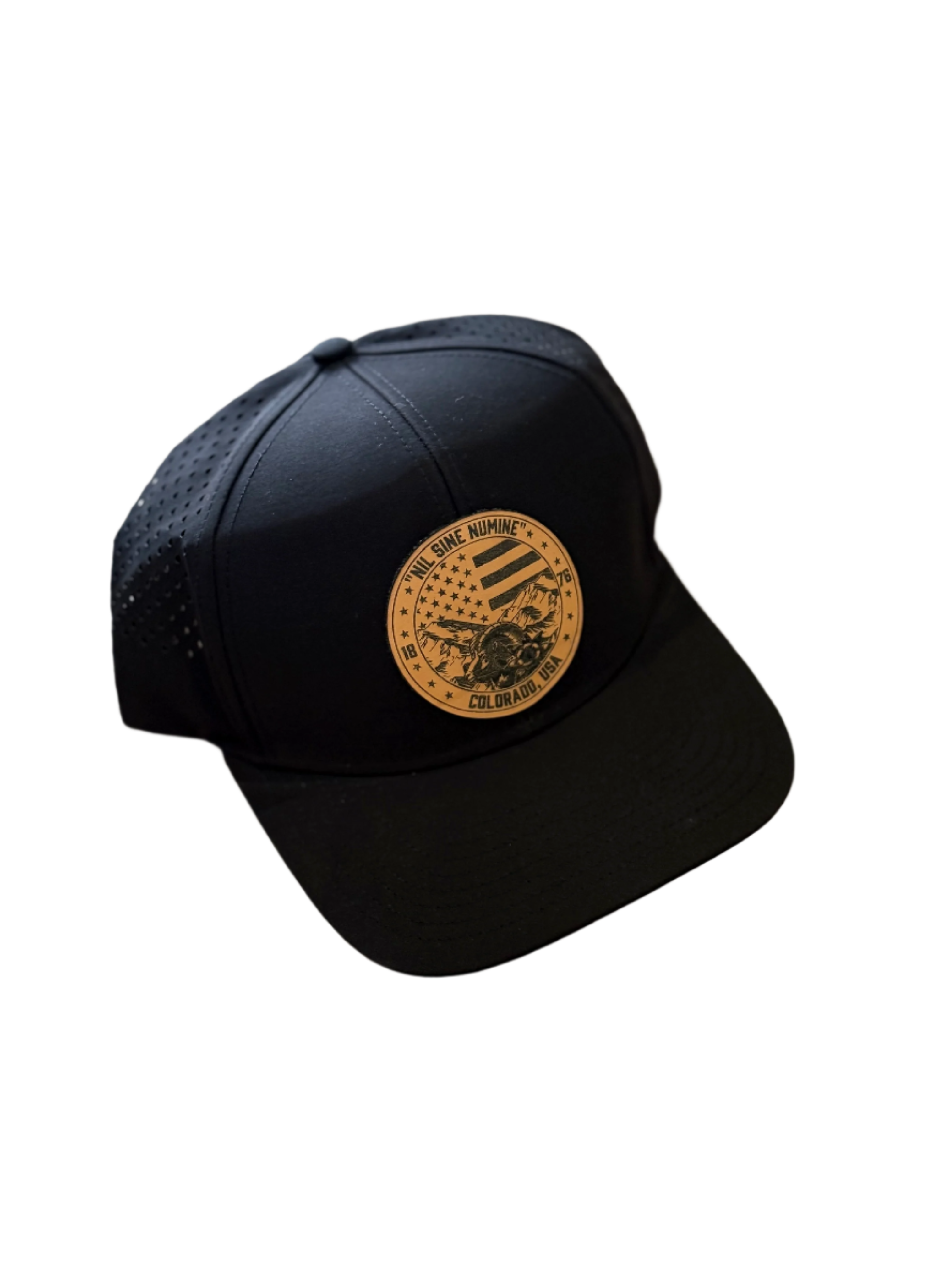Colorado Leather Patch Hat