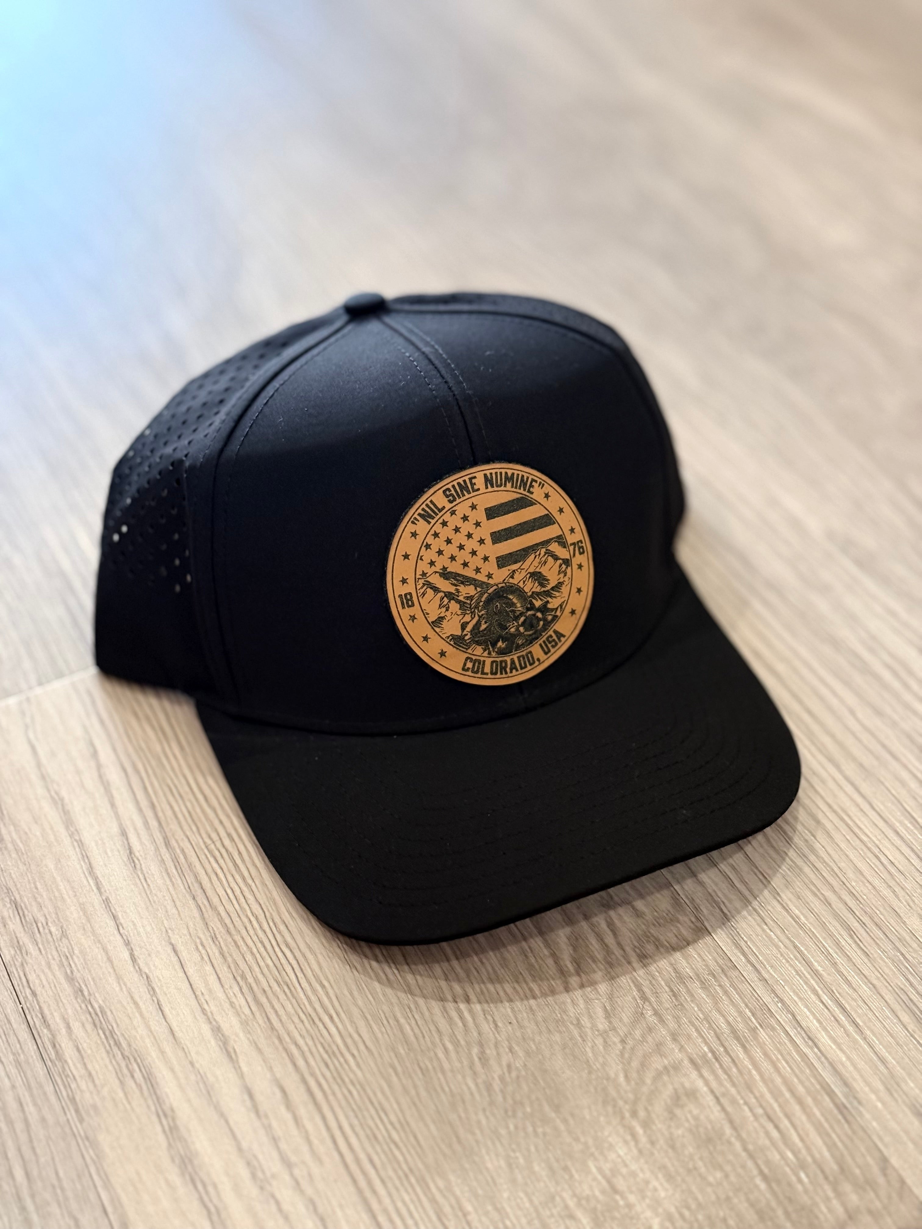 Colorado Leather Patch Hat