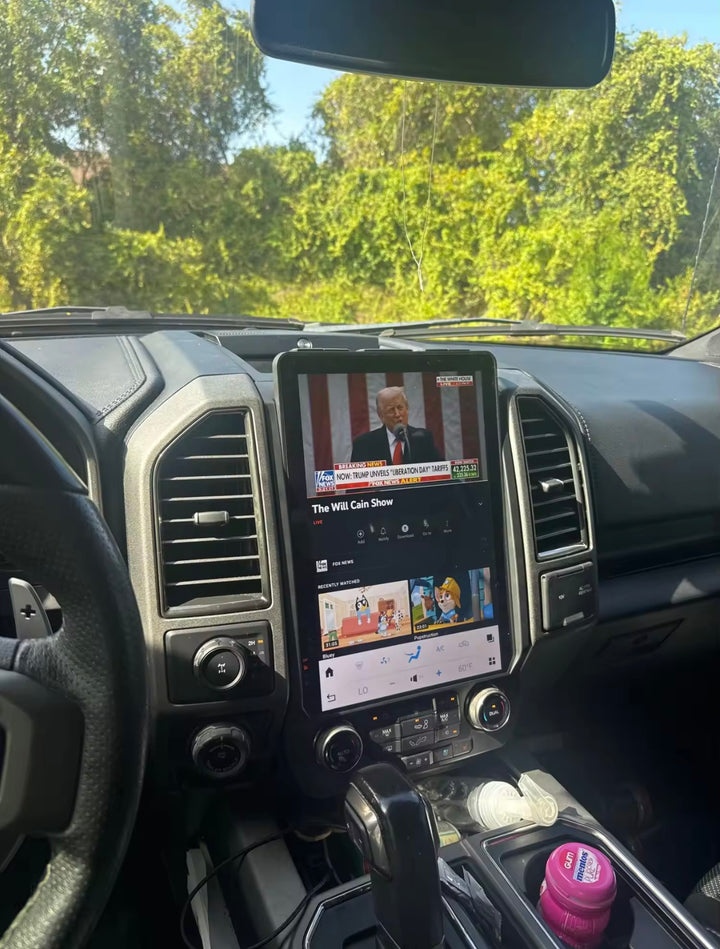Ford F350 Tesla Style Screen 2017-2022