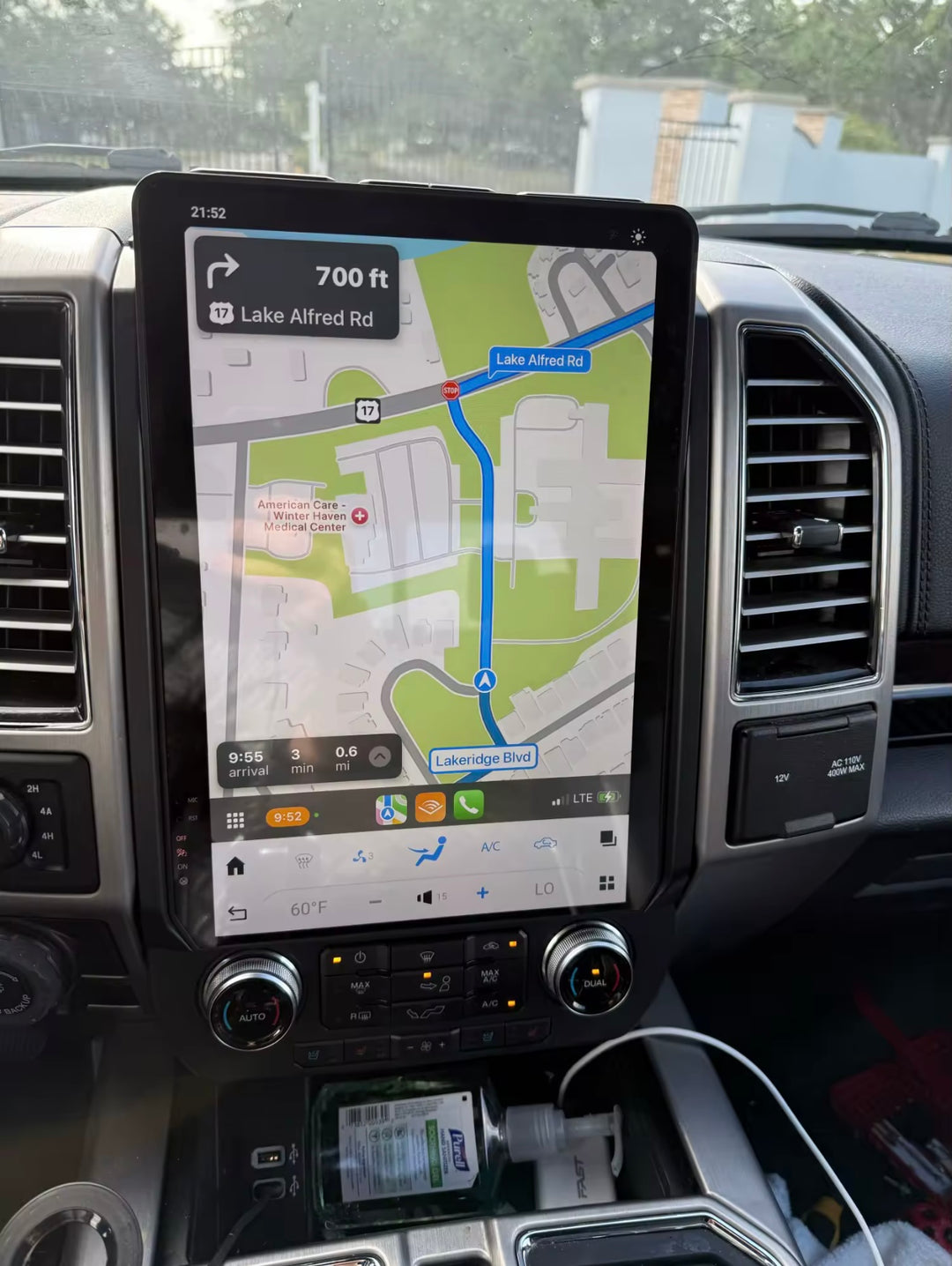 Ford F350 Tesla Style Screen 2017-2022