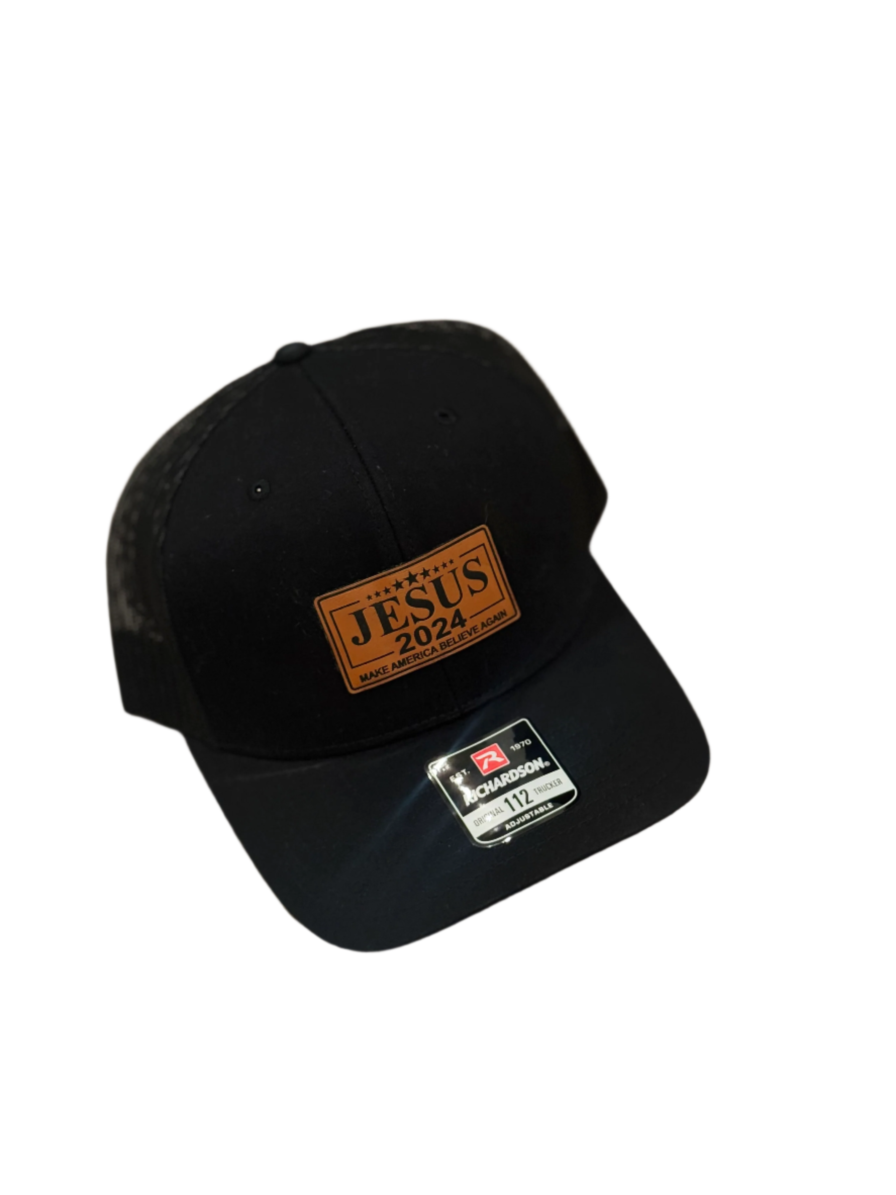 Custom Leather Patch Hat