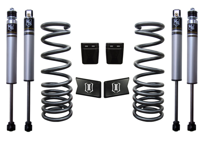 ICON Vehicle Dynamics 2003-12 Ram 2500/3500 4WD, 2.5" Lift, Stage 1 Suspension System