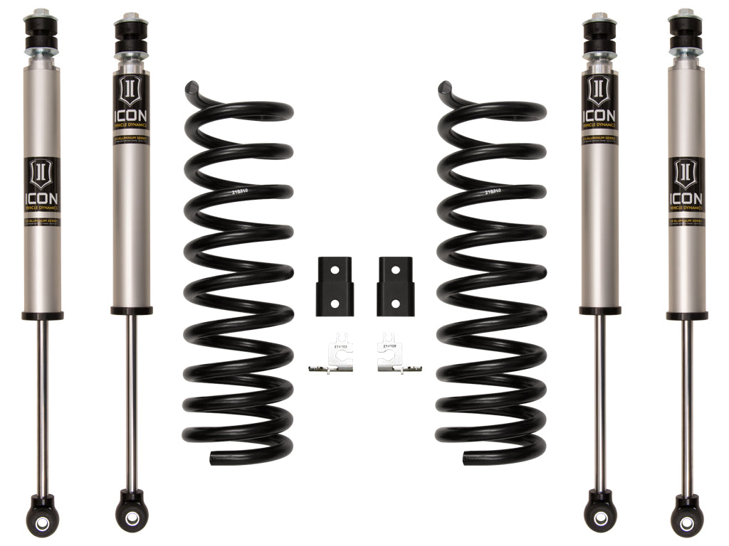 ICON Vehicle Dynamics 2014-2026 Ram 2500 4WD, Diesel, Coil Spring Rear, 2.5" Lift, Stage 1 Suspension System
