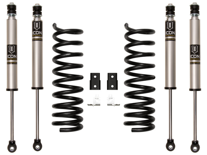 ICON Vehicle Dynamics 2014-2026 Ram 2500 4WD, Diesel, Coil Spring Rear, 2.5" Lift, Stage 1 Suspension System