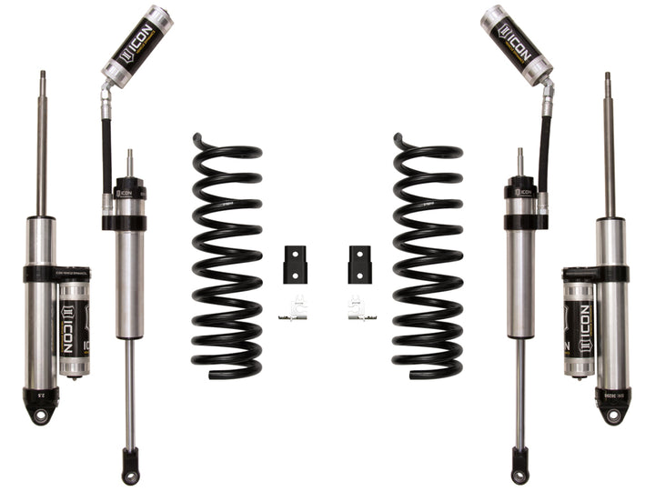 ICON Vehicle Dynamics 2014-2026 Ram 2500 4WD, Diesel, Coil Spring Rear, 2.5" Lift, Stage 2 Suspension System