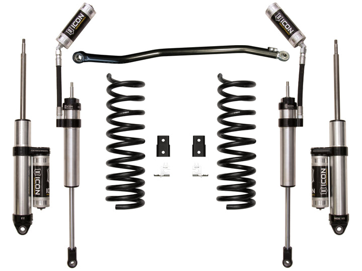 ICON Vehicle Dynamics 2014-2026 Ram 2500 4WD, Diesel, Coil Spring Rear, 2.5" Lift, Stage 3 Suspension System