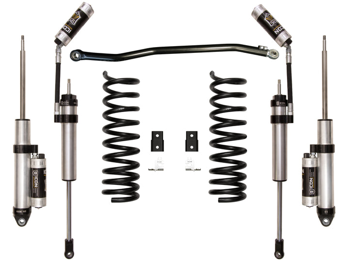 ICON Vehicle Dynamics 2014-2026 Ram 2500 4WD, Diesel, Coil Spring Rear, 2.5" Lift, Stage 4 Suspension System