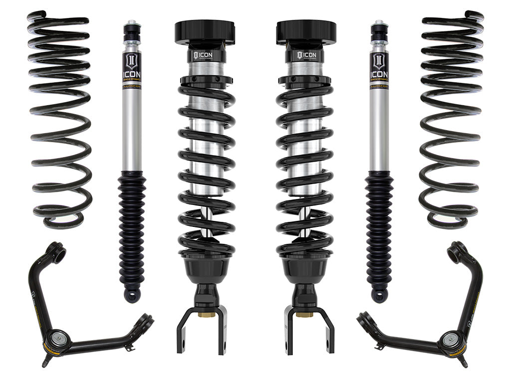 ICON Vehicle Dynamics 2019-2026 Ram 1500, 2-3" Lift, Stage 2 Suspension System, Tubular