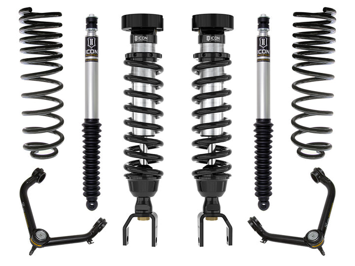 ICON Vehicle Dynamics 2019-2026 Ram 1500, 2-3" Lift, Stage 2 Suspension System, Tubular