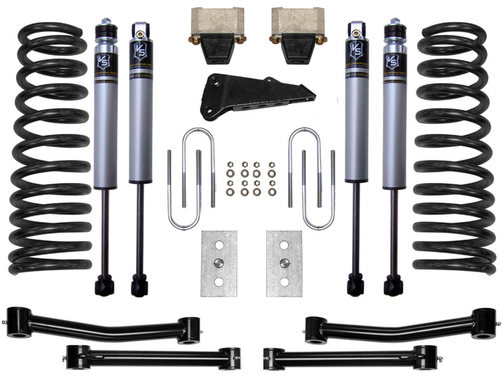 ICON Vehicle Dynamics 2003-2008 Ram 2500/3500 4WD, 4.5" Lift, Stage 1 Suspension System