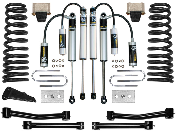ICON Vehicle Dynamics 2003-2008 Ram 2500/3500 4WD, 4.5" Lift, Stage 2 Suspension System