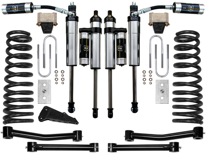 ICON Vehicle Dynamics 2003-2008 Ram 2500/3500 4WD, 4.5" Lift, Stage 3 Suspension System